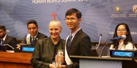 世界青少年人權高峰會 台學生廖健宏獲獎